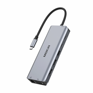 MOKiN 14‑in‑1 USB‑C Docking Station with Dual Monitor