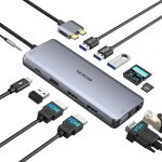 MOKiN 12 IN 1 MacBook Pro Docking Station Dual Monitor