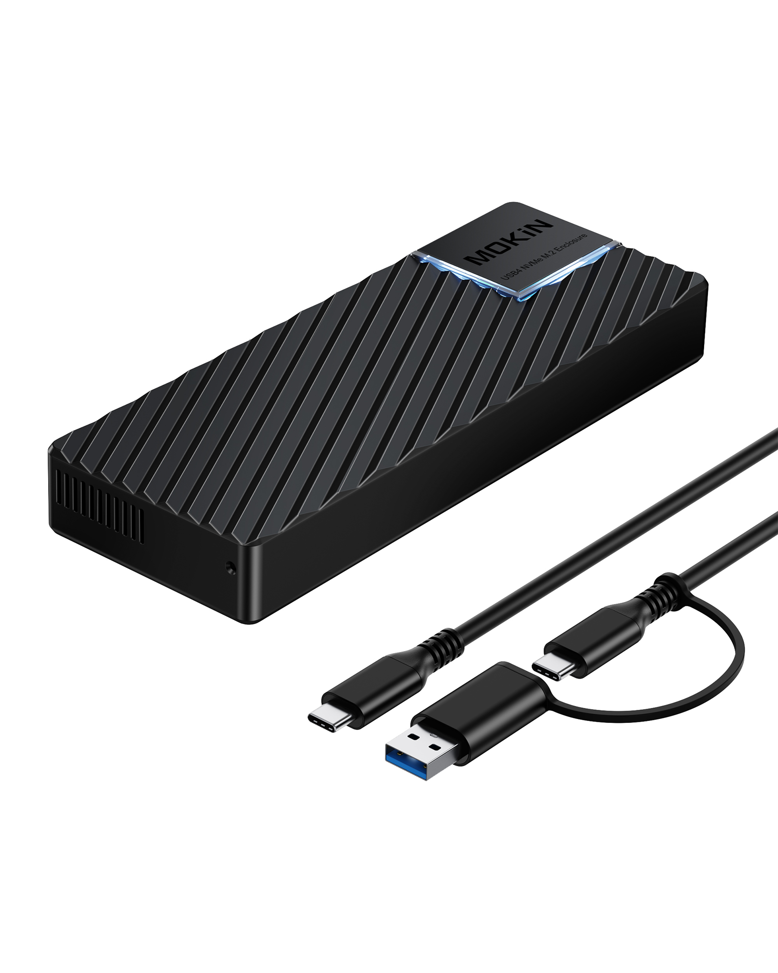 MOKiN 40Gbps M.2 NVMe Enclosure with Cooling Fan For MacBook - Ảnh 9