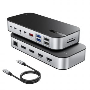 MOKiN 16 IN 1 USB-C Docking Station With 8K@60Hz