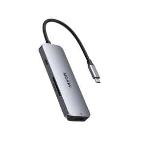 MOKiN 7‑in‑1 Multiport USB‑C Hub Mac Dongle