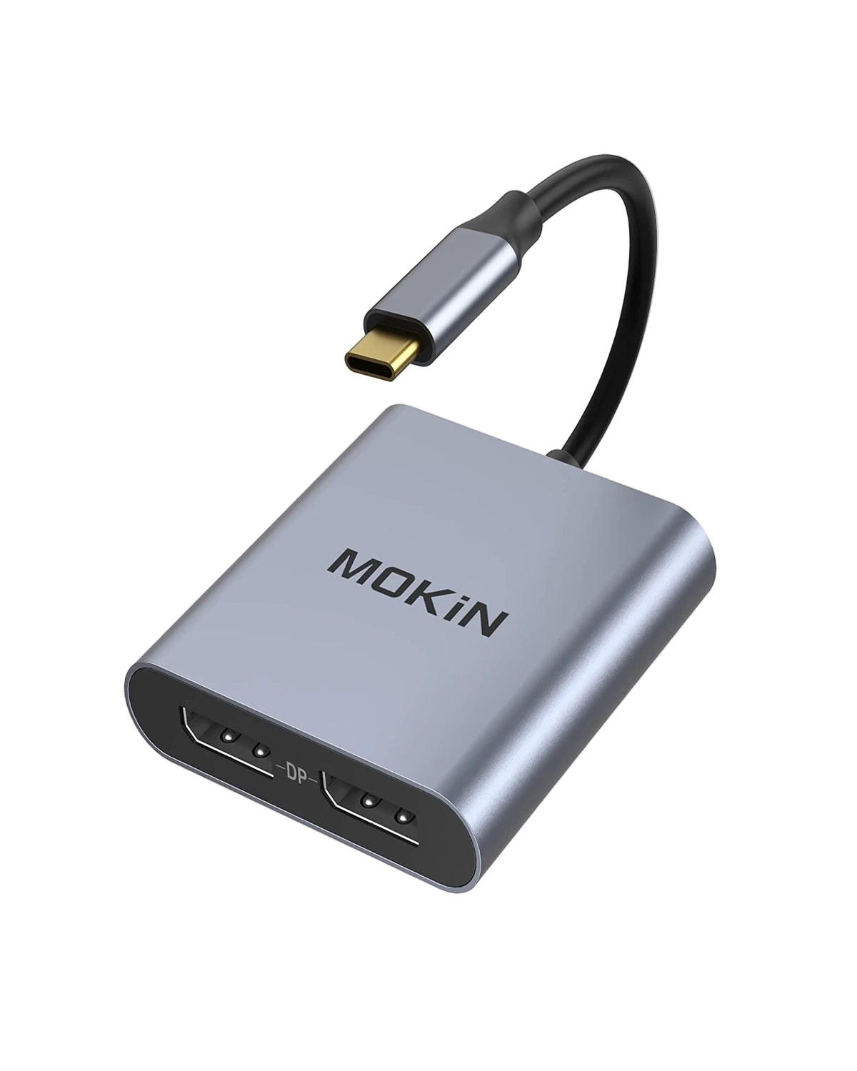 MOKiN USB-C to Dual DisplayPort Adapter