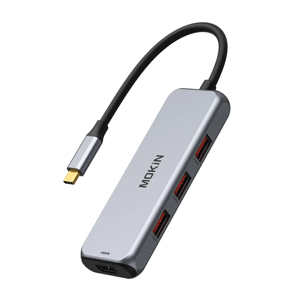 MOKiN 7 IN 1 USB-C to HDMI Adapter with 4K@60Hz