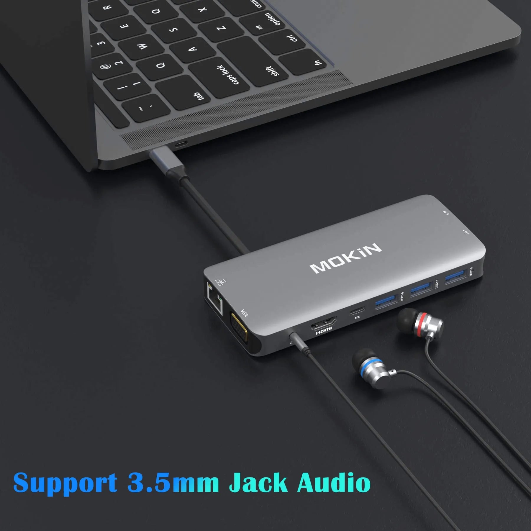 MOKiN 10 IN 1 USB-C Hub Multiport Adapter - Ảnh 7