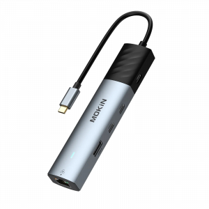 MOKiN 7 IN 1 10Gbps Compact USB-C Hub Adapter