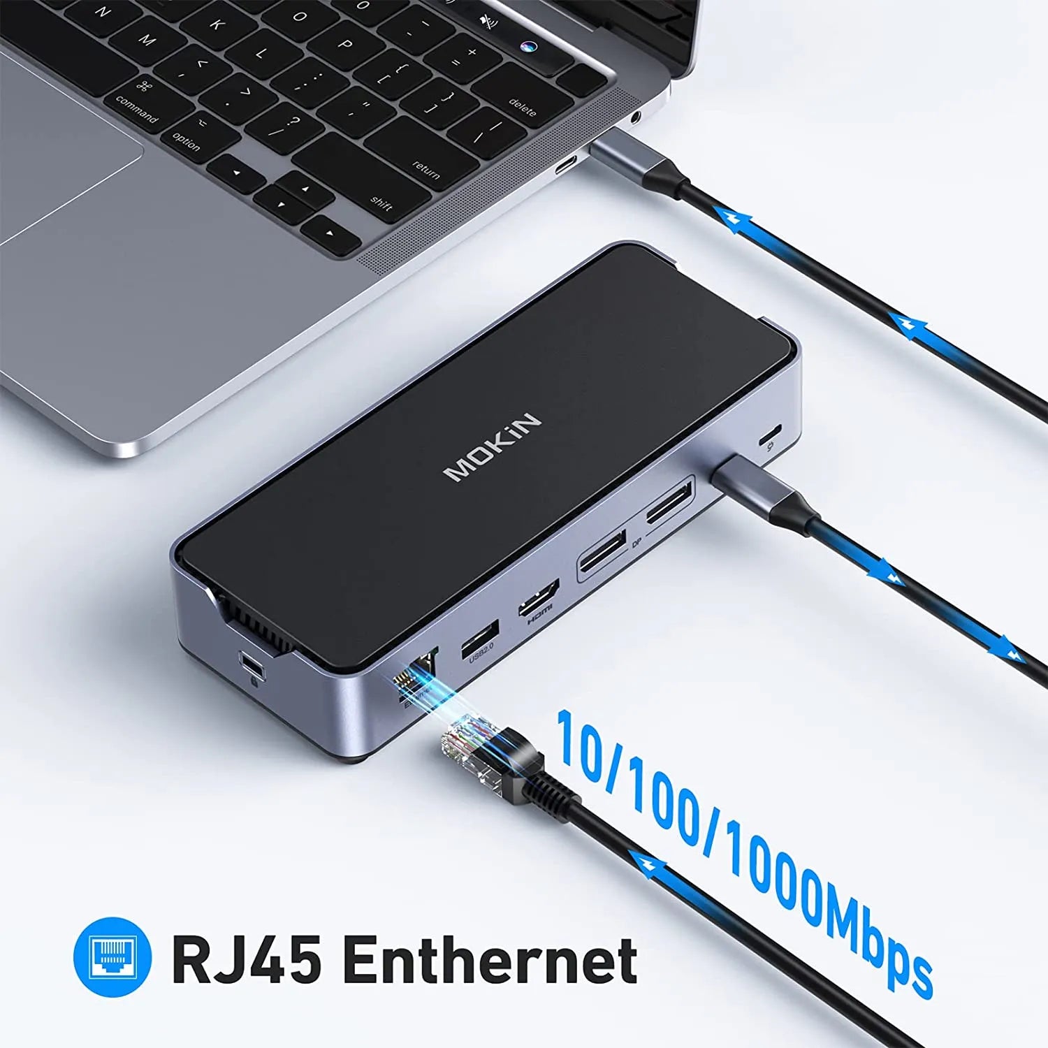 MOKiN 15 IN 1 Docking Station With 8K Resolution - Ảnh 6