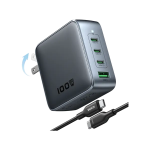 MOKiN 100W GaN Charger for Efficient Charging at Home, Office, and On the Go