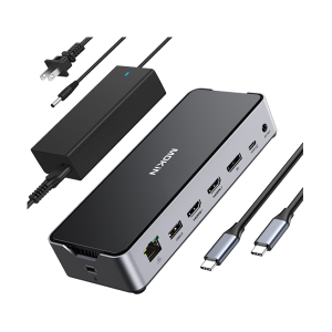 MOKiN 13 IN 1 Laptop USB-C Dock Triple Monitor