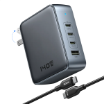 MOKiN 140W 4-Port GaN Charger Compact Design for Home Office and Travel
