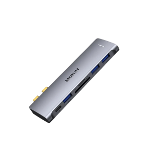MOKiN 6‑in‑1 USB‑C Adapter for MacBook Pro/Air