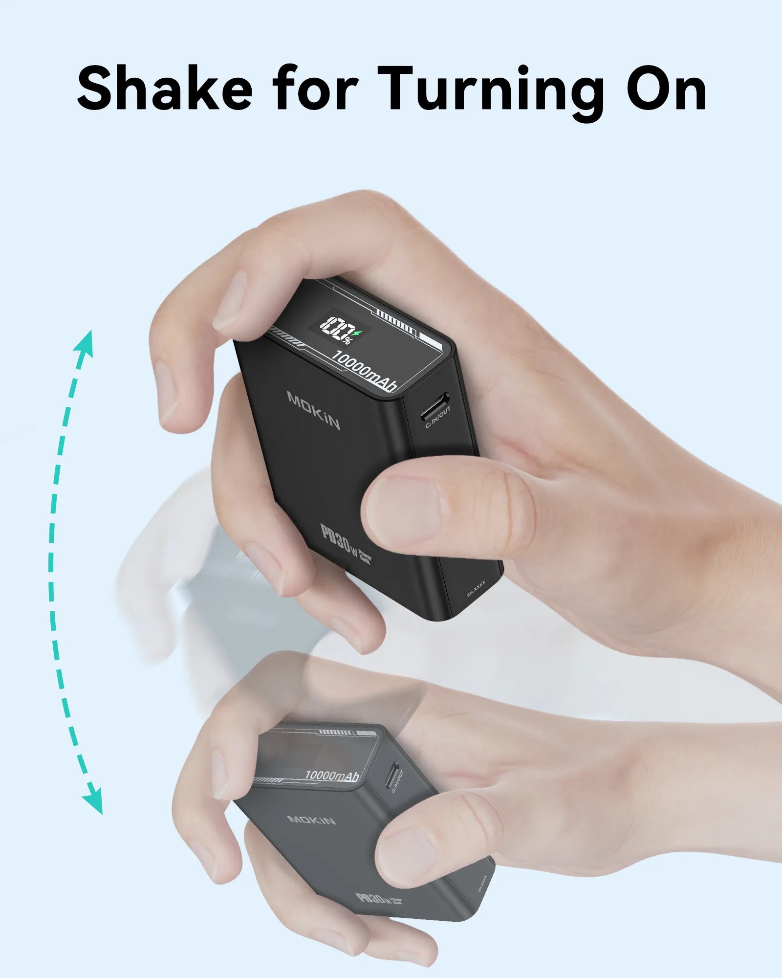 MOKiN Fast Charging Portable Power Bank | 10000mAh 30W - Ảnh 7