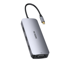 MOKiN 8 IN 1 Laptop Docking Station Dual Monitor