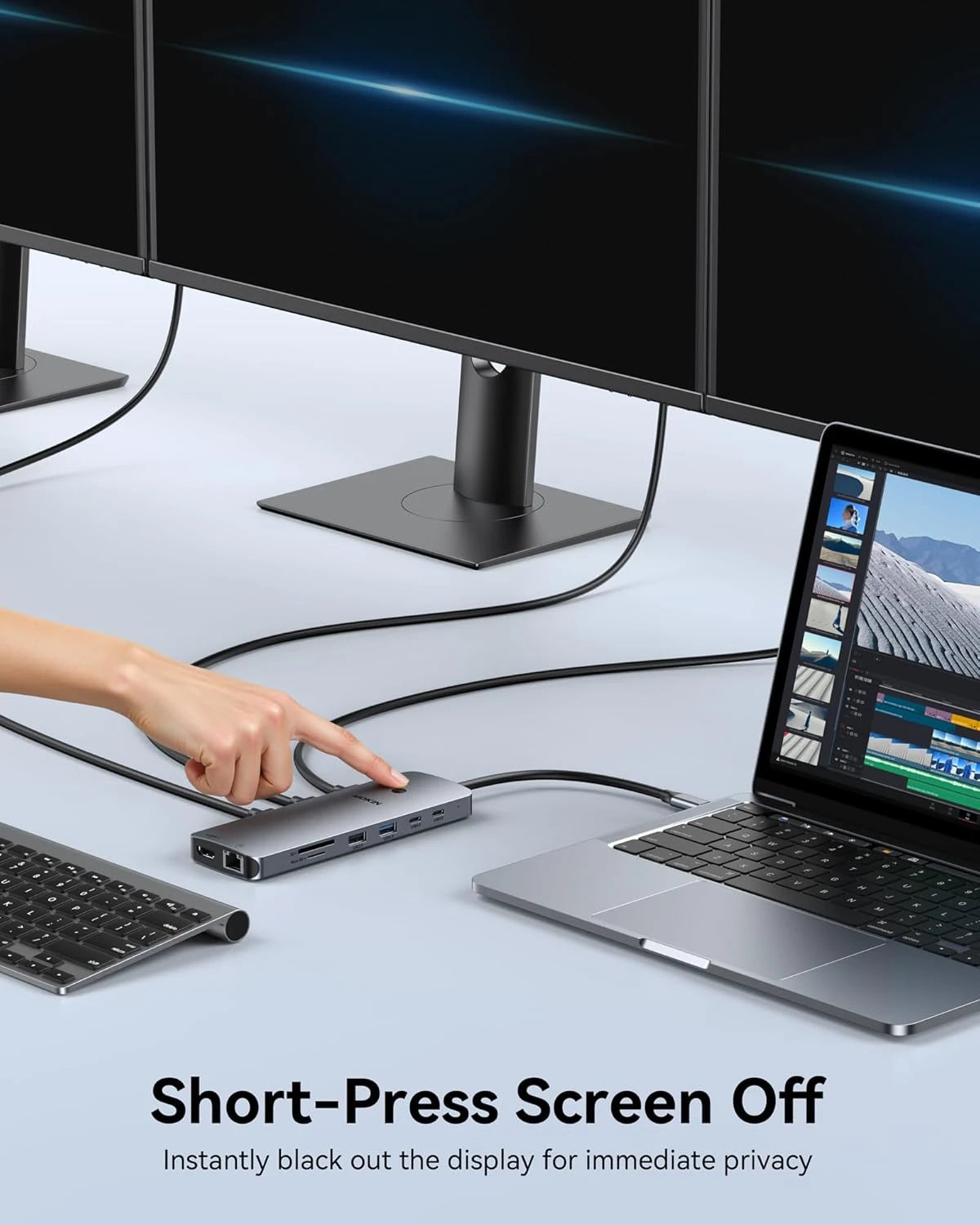MOKiN 14-in-1 USB-C Docking Station with Triple Display Support - Ảnh 6