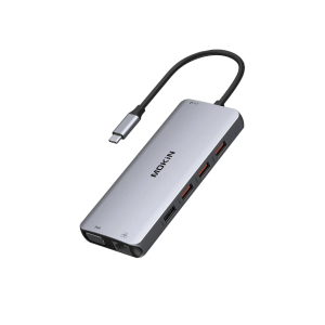 MOKiN 11 IN 1 Dual Monitor USB-C Docking Station with PD Charging