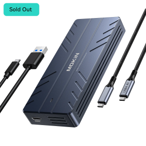 MOKiN 40Gbps M.2 NVMe Thunderbolt SSD Enclosure