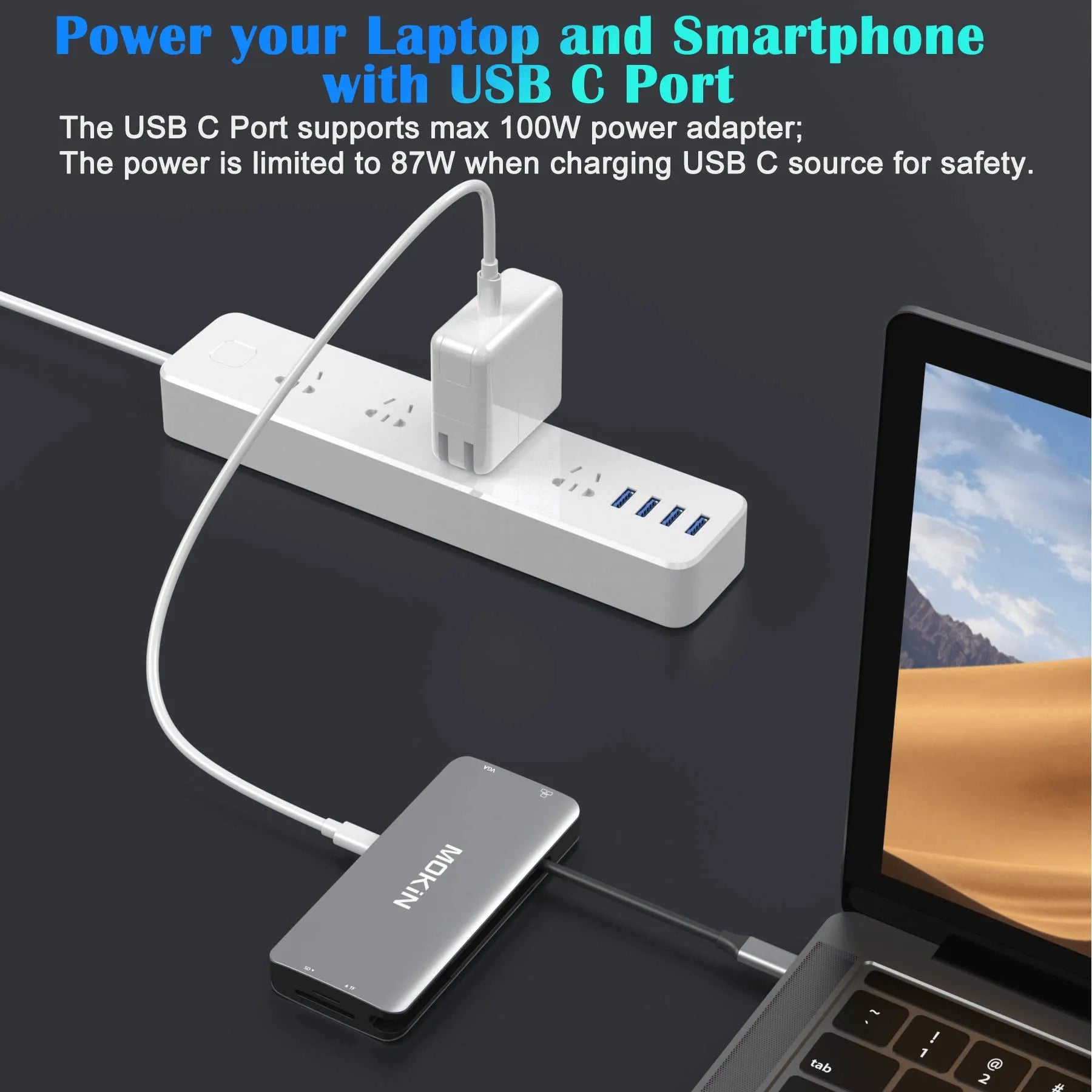 MOKiN 10 IN 1 USB-C Hub Multiport Adapter - Ảnh 6