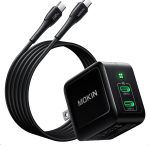 MOKiN 67W GaN USB-C Charger Foldable Wall Charger