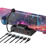 MOKiN 7-IN-1 Dual Monitor Docking Station for Steam Deck And ROG Ally