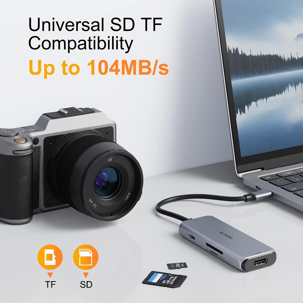 MOKiN 7 IN 1 USB-C to HDMI Adapter with 4K@60Hz - Ảnh 6