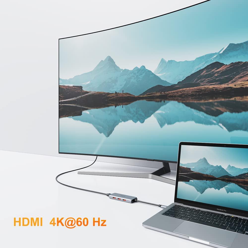 MOKiN 7 IN 1 USB-C to HDMI Adapter with 4K@60Hz - Ảnh 8