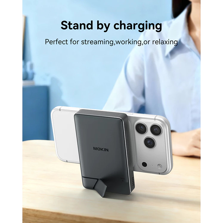 Pin Dự Phòng Không Dây MOKIN MOPB0608 10000mAh 35W - Ảnh 5